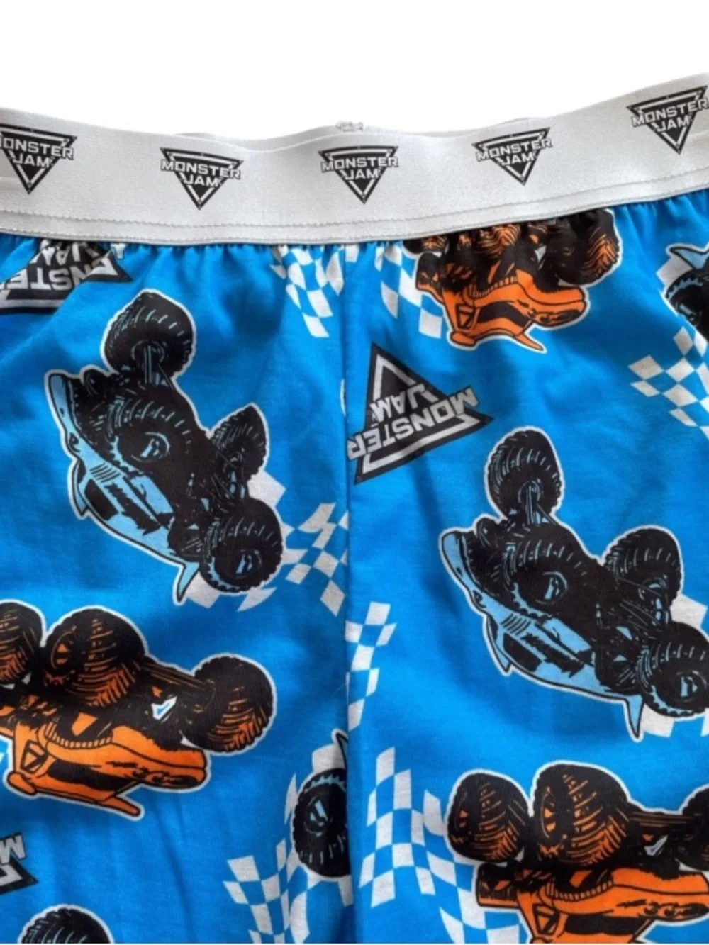 Boys Sz 8 Monster Jam Pajama Set